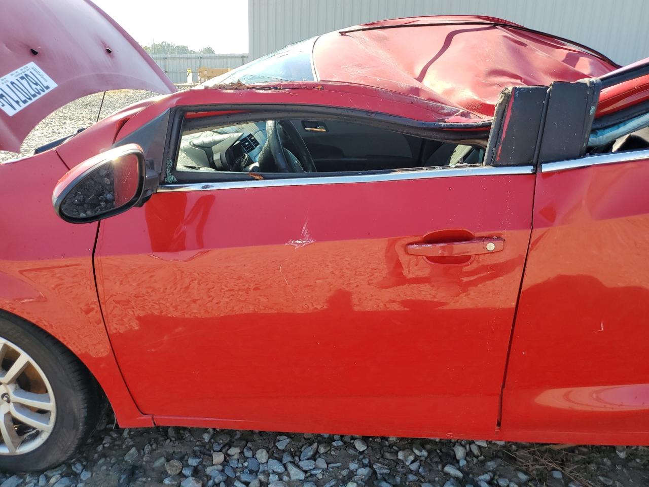 2012 Chevrolet Sonic VIN 1G1JC6SH1C4183920 Copart auction photo, top/roof / all over damage thumbnail 7