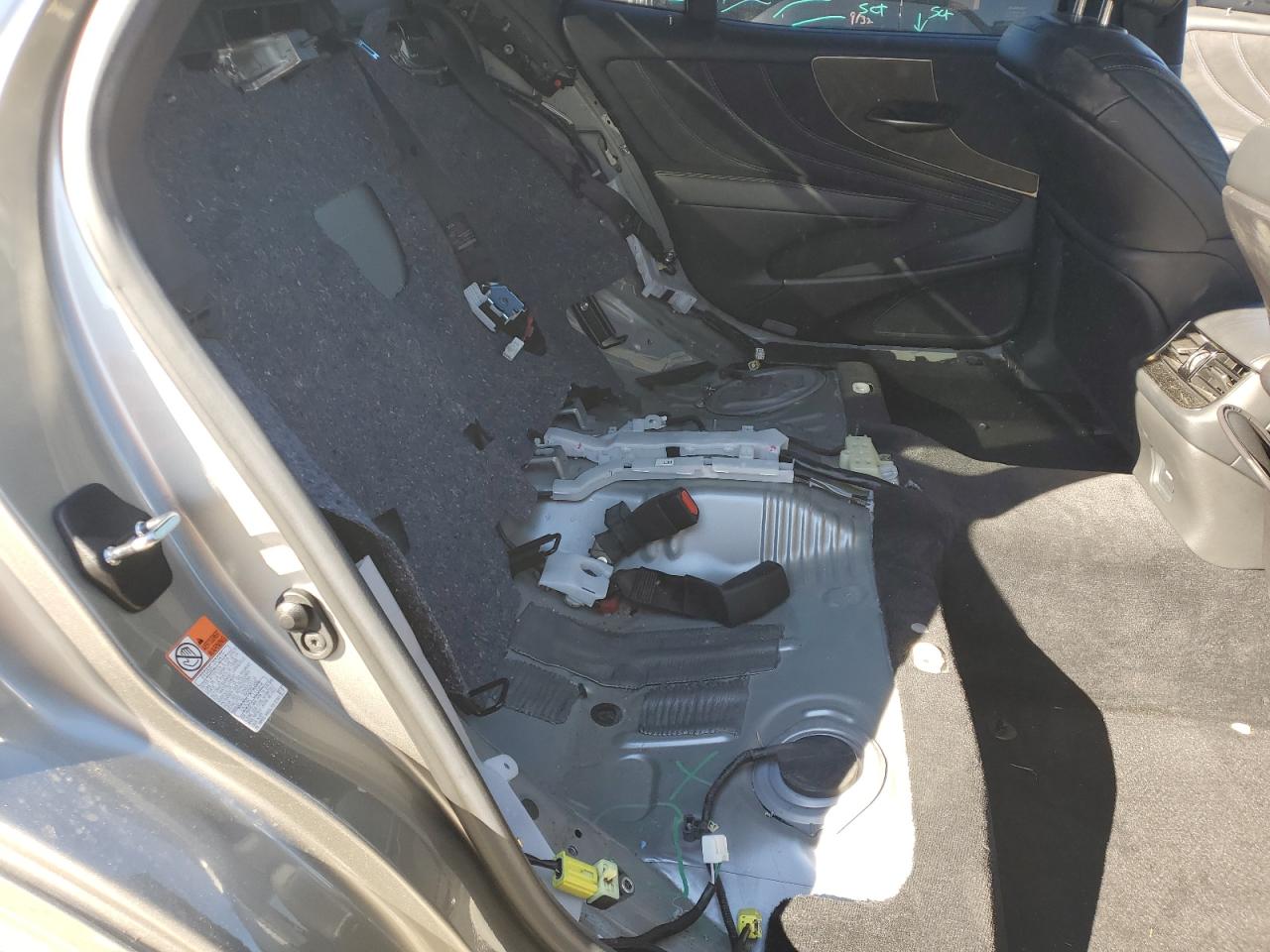 2021 Lexus LS VIN JTHD51FF0M5014086 Copart auction photo, rear end damage thumbnail 10