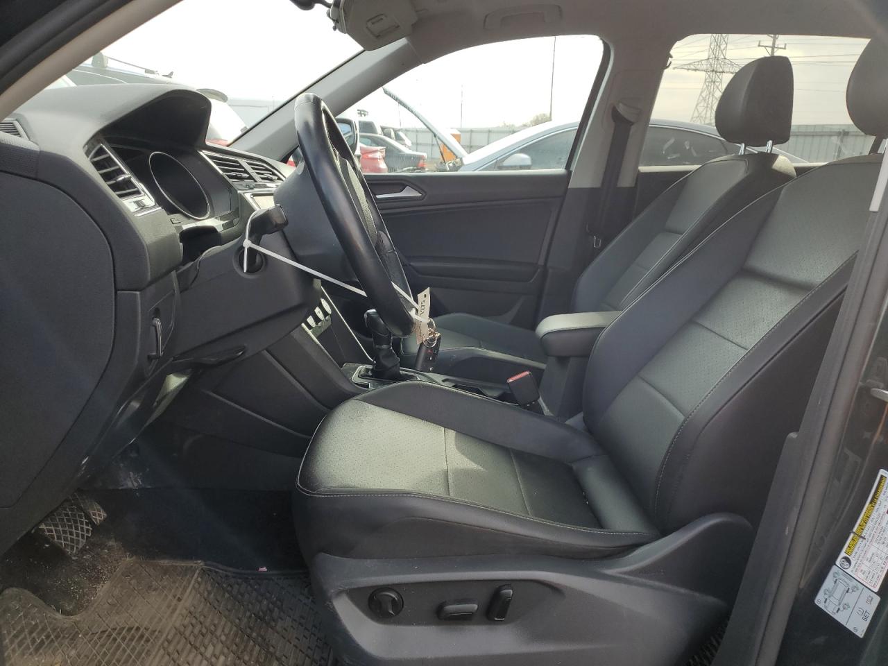 2019 Volkswagen Tiguan VIN 3VV2B7AXXKM107923 Copart auction photo, undercarriage / front end damage thumbnail 7