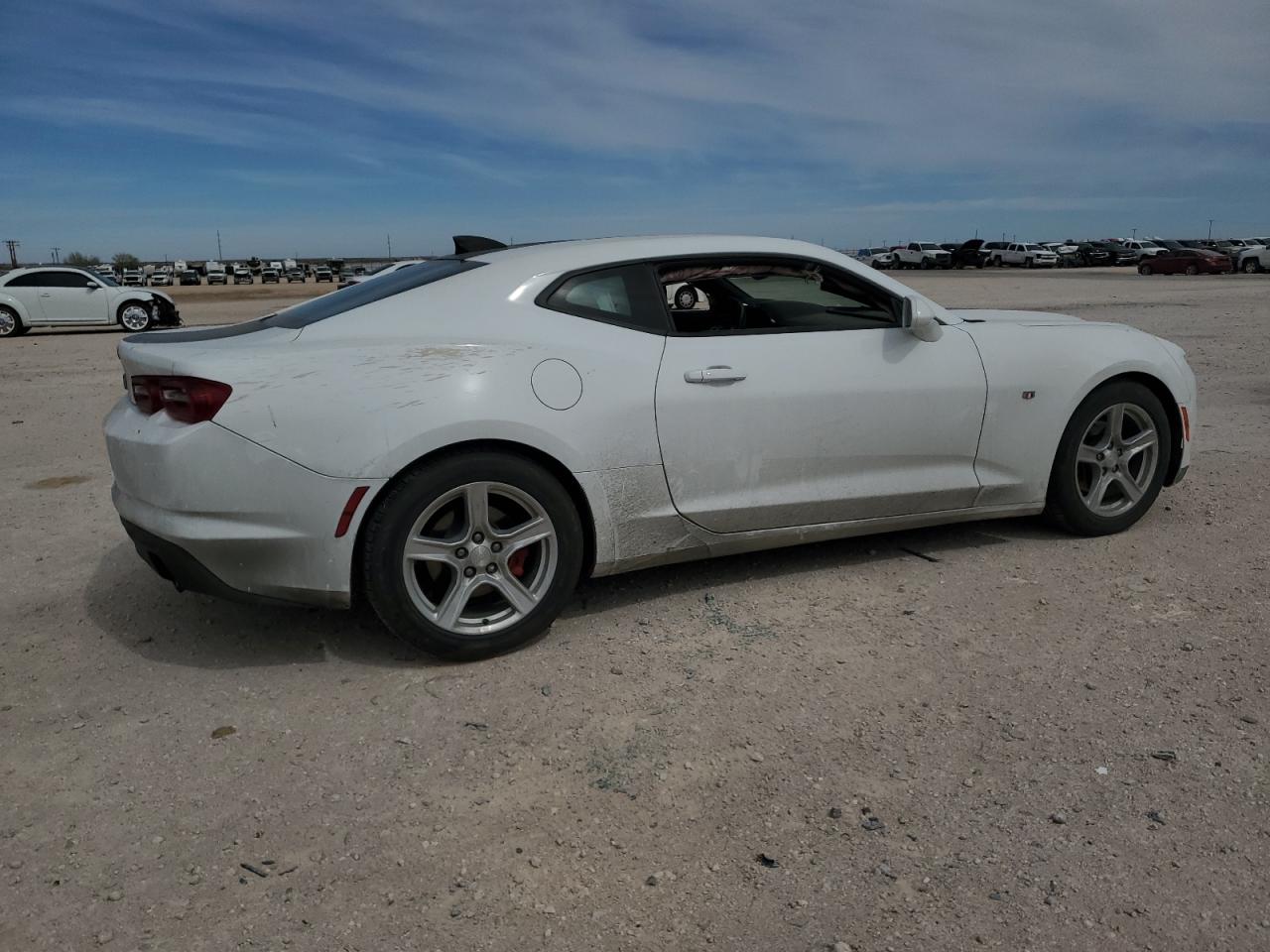 2020 Chevrolet Camaro VIN 1G1FB1RS2L0104565 Copart auction photo, side / front end damage thumbnail 3