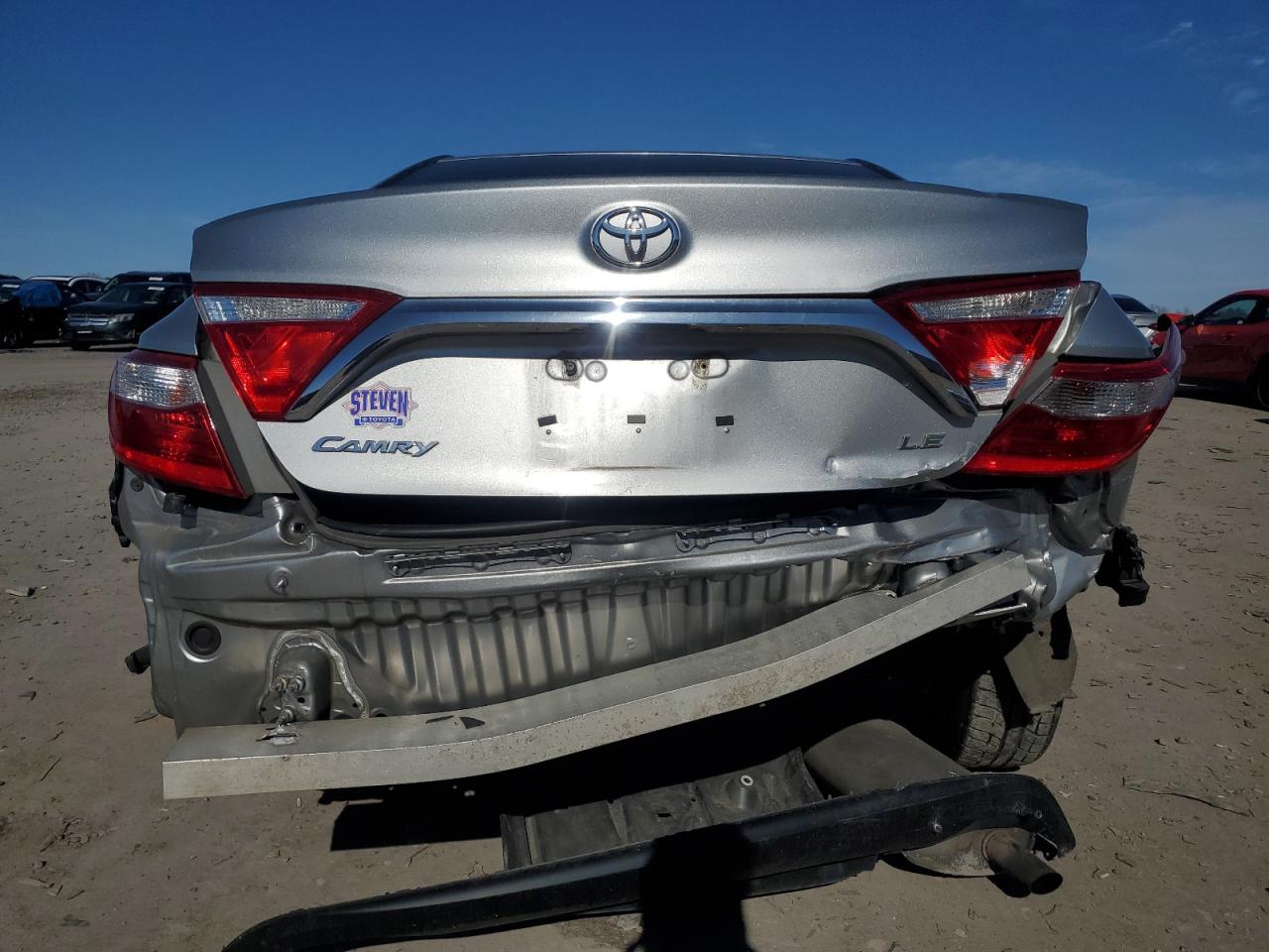2017 Toyota Camry VIN 4T1BF1FK2HU792755 Copart auction photo, rear end / minor dent/scratches damage thumbnail 6