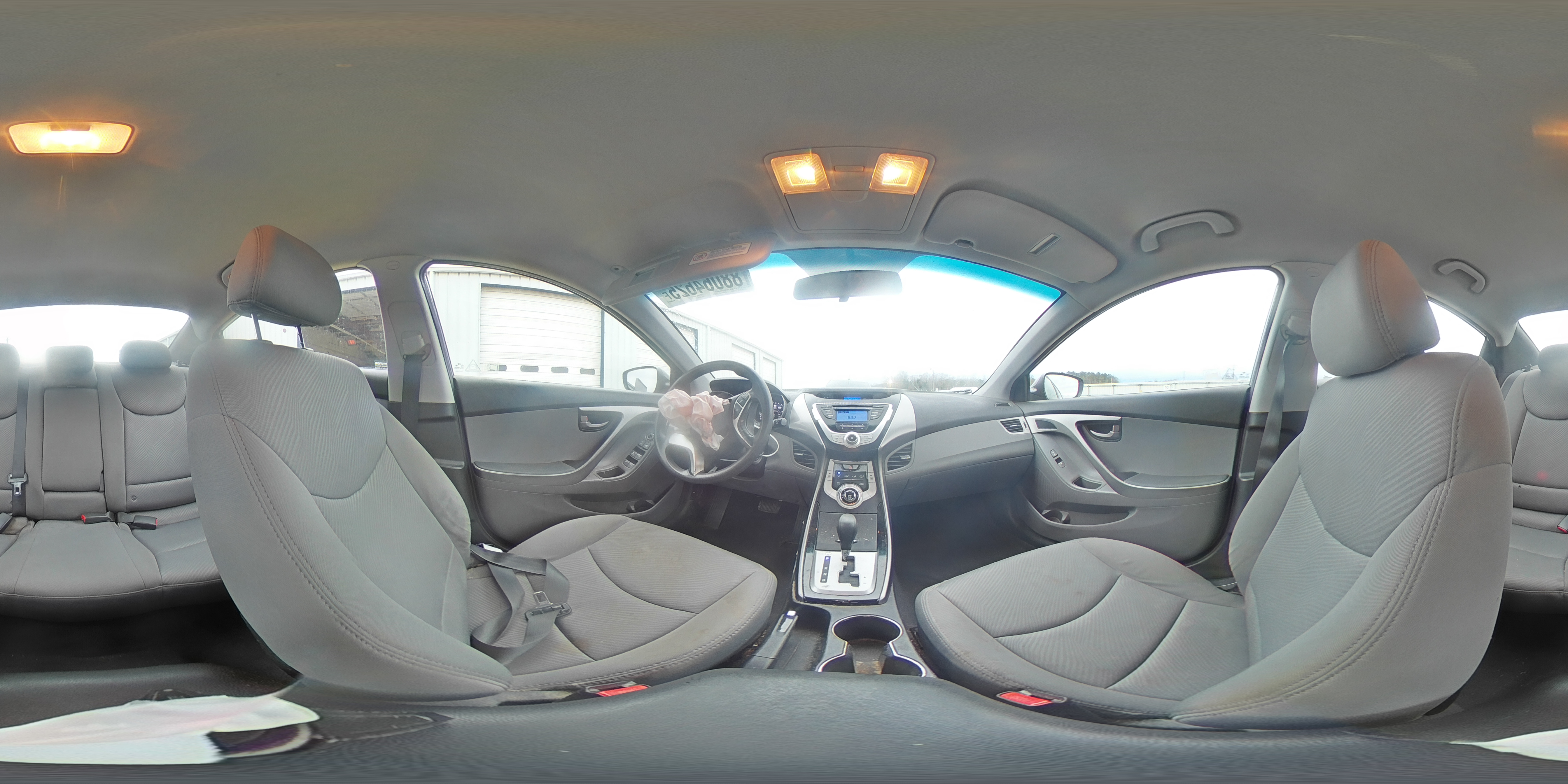 2012 Hyundai Elantra VIN 5NPDH4AE1CH108582 Copart auction photo, front end damage thumbnail 15