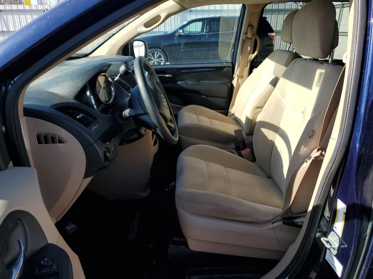 2014 Dodge Caravan VIN 2C4RDGBG3ER354493 Copart auction photo, side / minor dent/scratches damage thumbnail 7