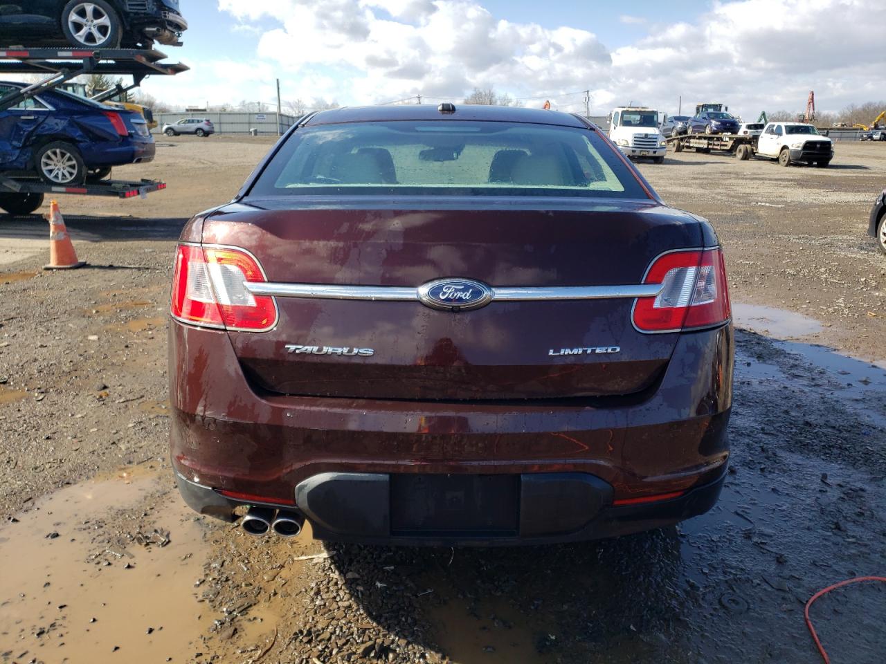 2012 Ford Taurus VIN 1FAHP2FW7CG115685 Copart auction photo, front end / side damage thumbnail 6