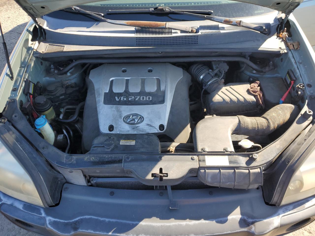 2005 Hyundai Tucson VIN KM8JN72D05U088610 Copart auction photo, rear end / side damage thumbnail 12