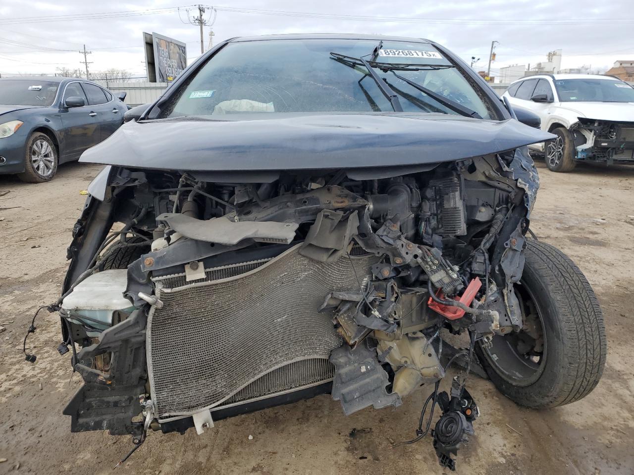 2017 Honda Fit VIN 3HGGK5H76HM712840 Copart auction photo, front end / rear end damage thumbnail 5