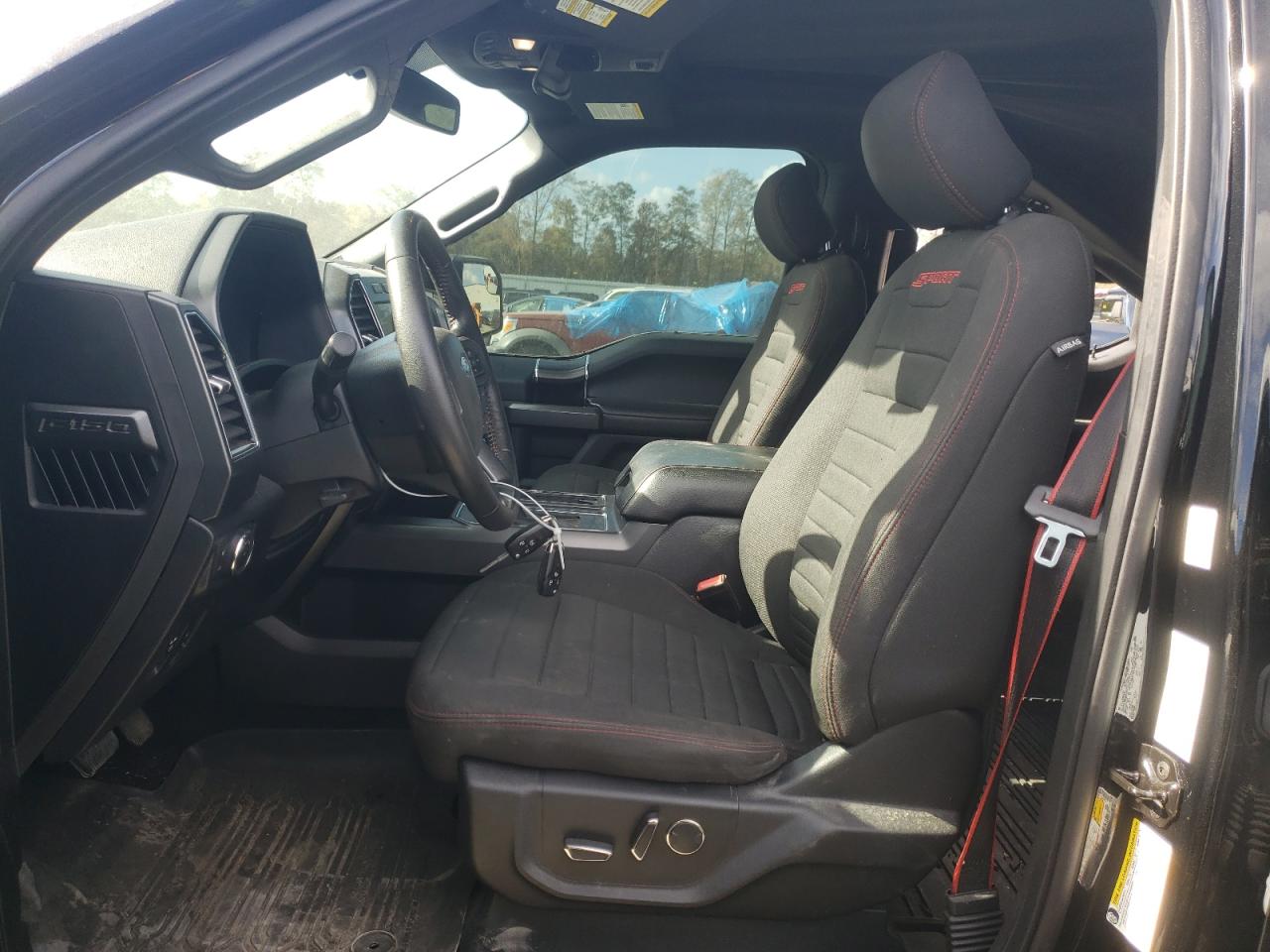 2018 Ford F-150 VIN 1FTEW1EP4JFD26883 Copart auction photo, top/roof / front end damage thumbnail 7