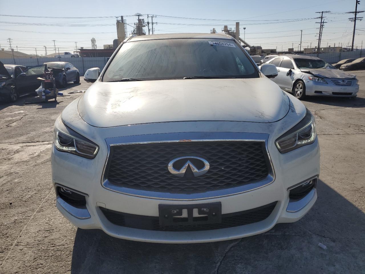 2017 Infiniti QX60 VIN 5N1DL0MM9HC555900 Copart auction photo, rear end damage thumbnail 5