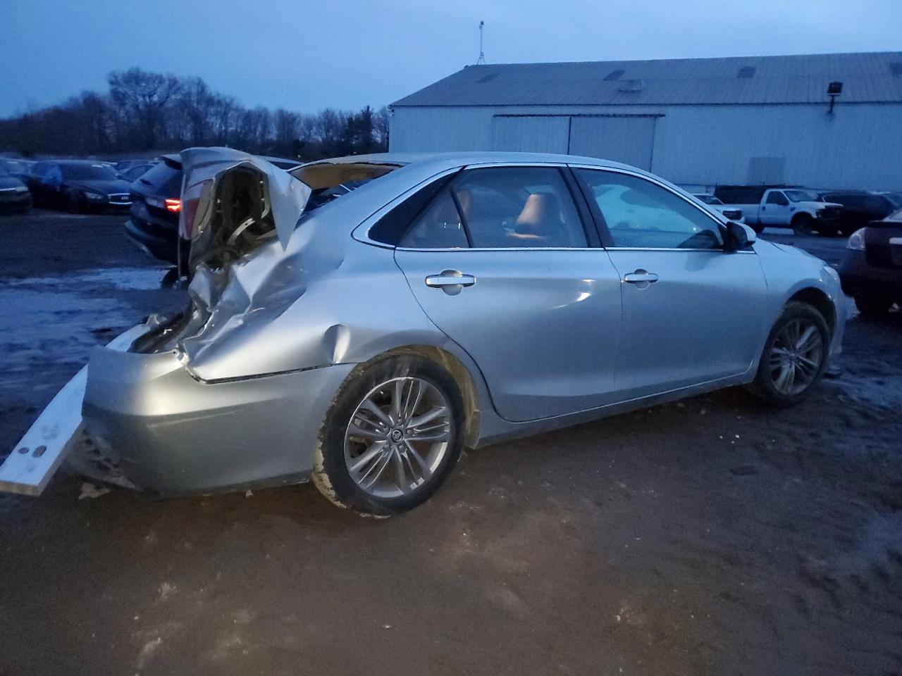 2017 Toyota Camry VIN 4T1BF1FK9HU760093 Copart auction photo, rear end / side damage thumbnail 3
