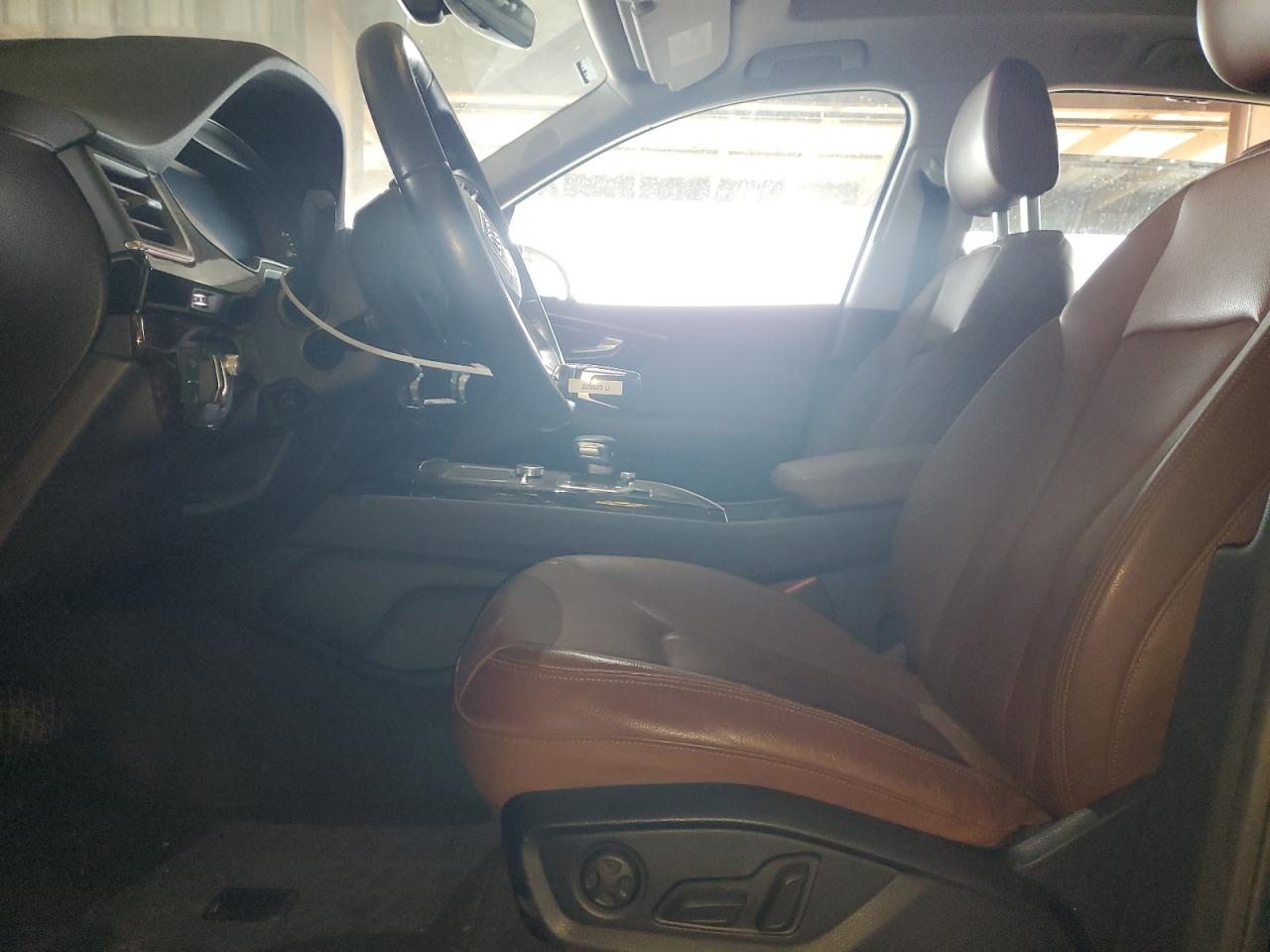 2018 Audi Q7 VIN WA1VAAF71JD011624 Copart auction photo, front end / side damage thumbnail 7