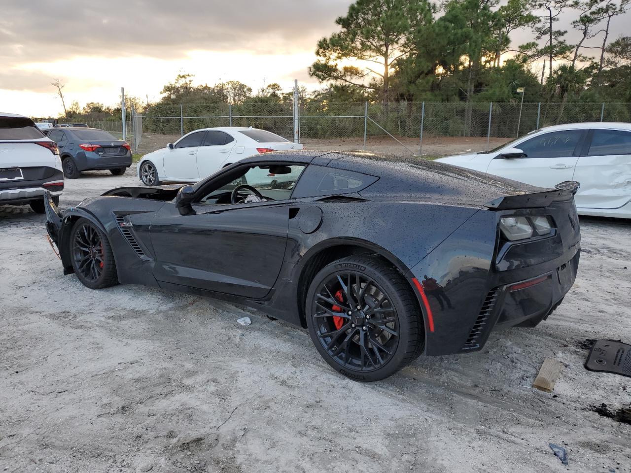 2019 Chevrolet Corvette VIN 1G1YS2D69K5600067 Copart auction photo, all over / minor dent/scratches damage thumbnail 2