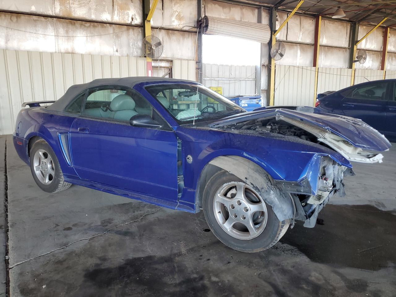2004 Ford Mustang VIN 1FAFP44684F203061 Copart auction photo, front end damage thumbnail 4