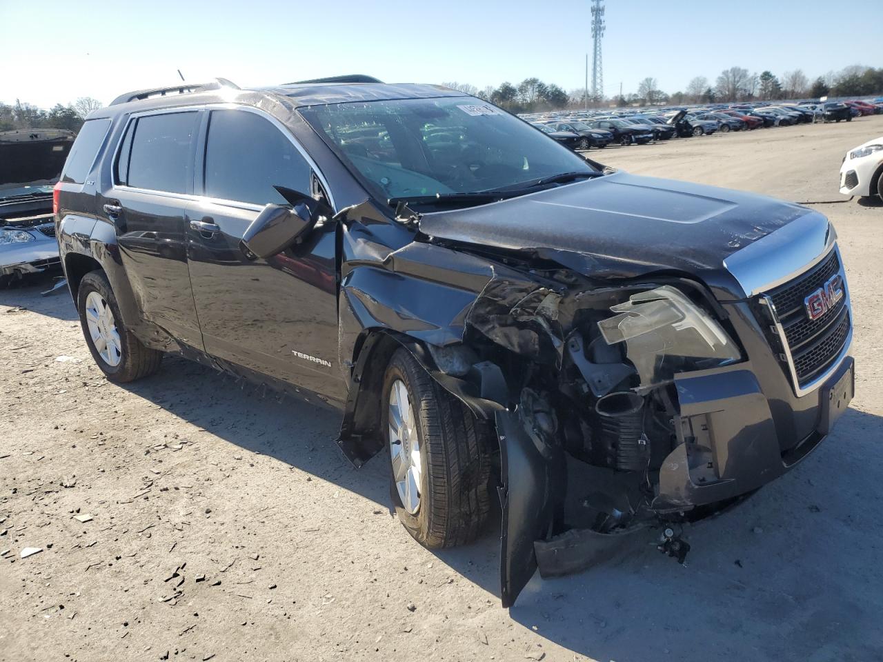 2013 GMC Terrain VIN 2GKALUEKXD6381306 Copart auction photo, all over damage thumbnail 4