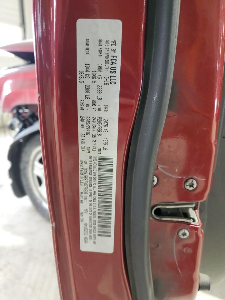 2016 Jeep Liberty (Patriot) VIN 1C4NJRBB7GD779230 Copart auction photo, front end damage thumbnail 14