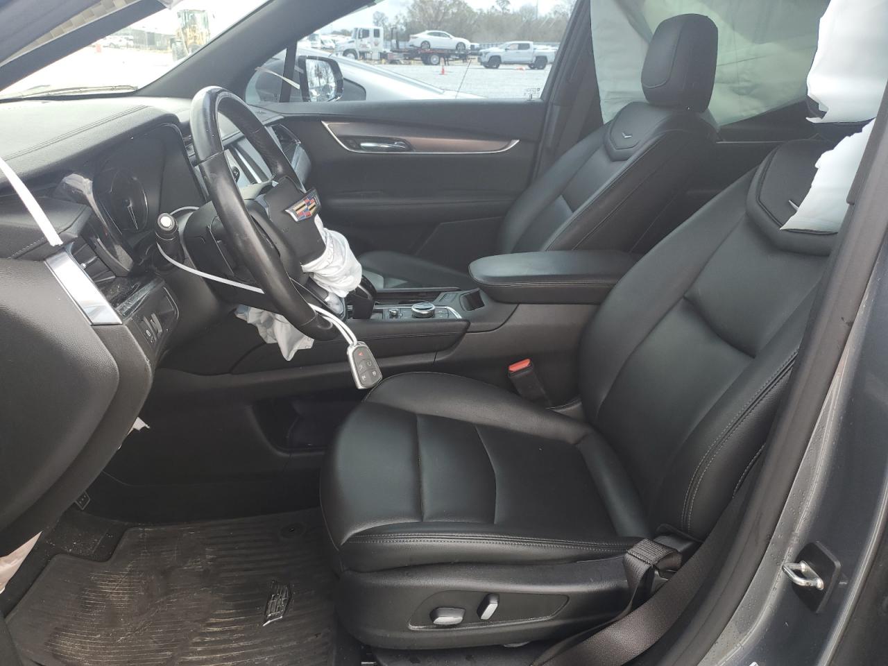 2021 Cadillac XT6 VIN 1GYKPAR43MZ218946 Copart auction photo, front end / side damage thumbnail 7