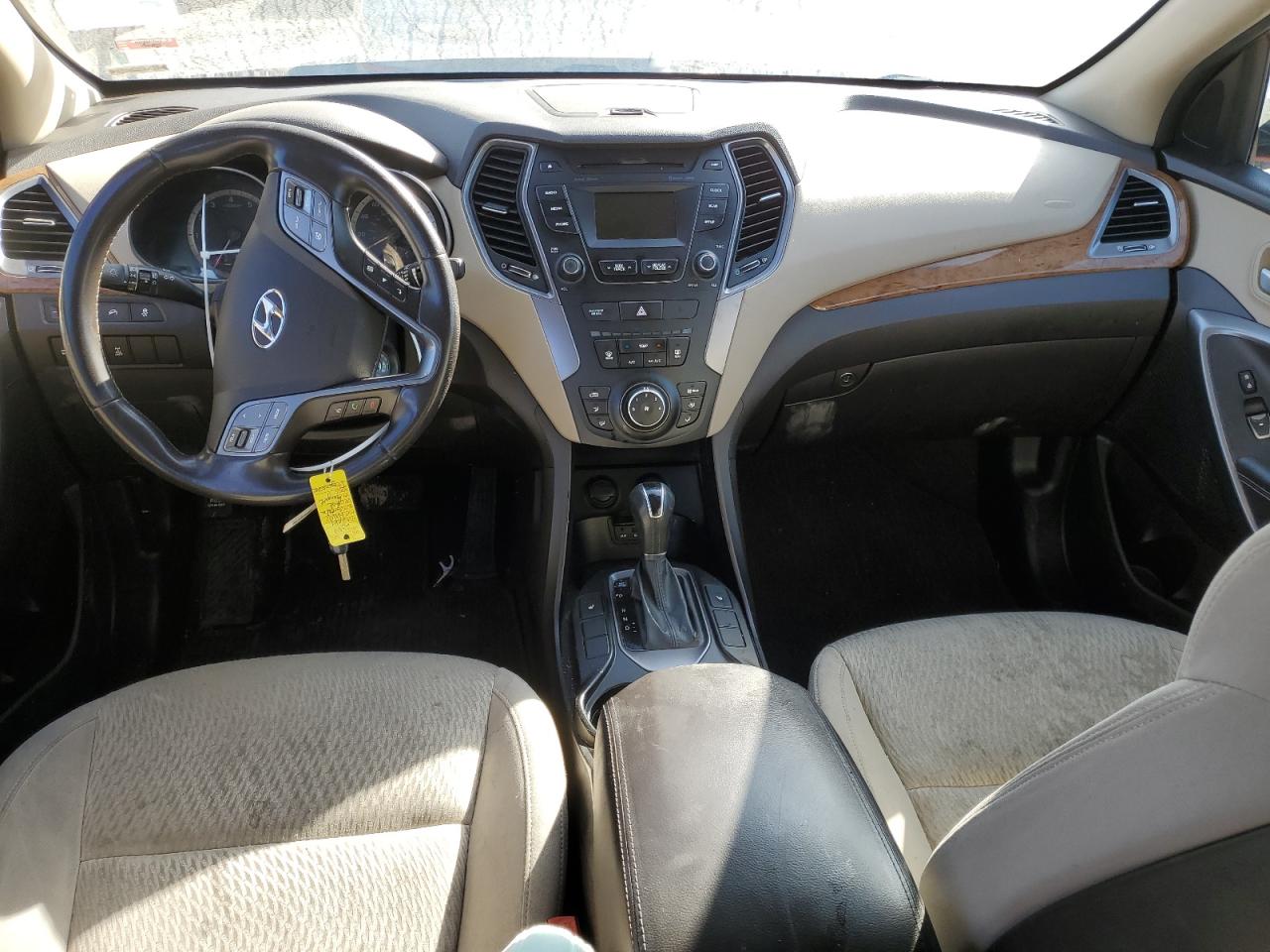 2014 Hyundai Santa Fe VIN KM8SMDHFXEU069724 Copart auction photo, side damage thumbnail 8