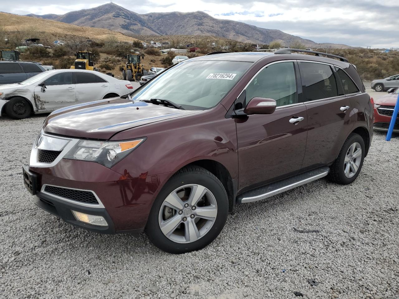 2010 Acura MDX VIN 2HNYD2H63AH525329