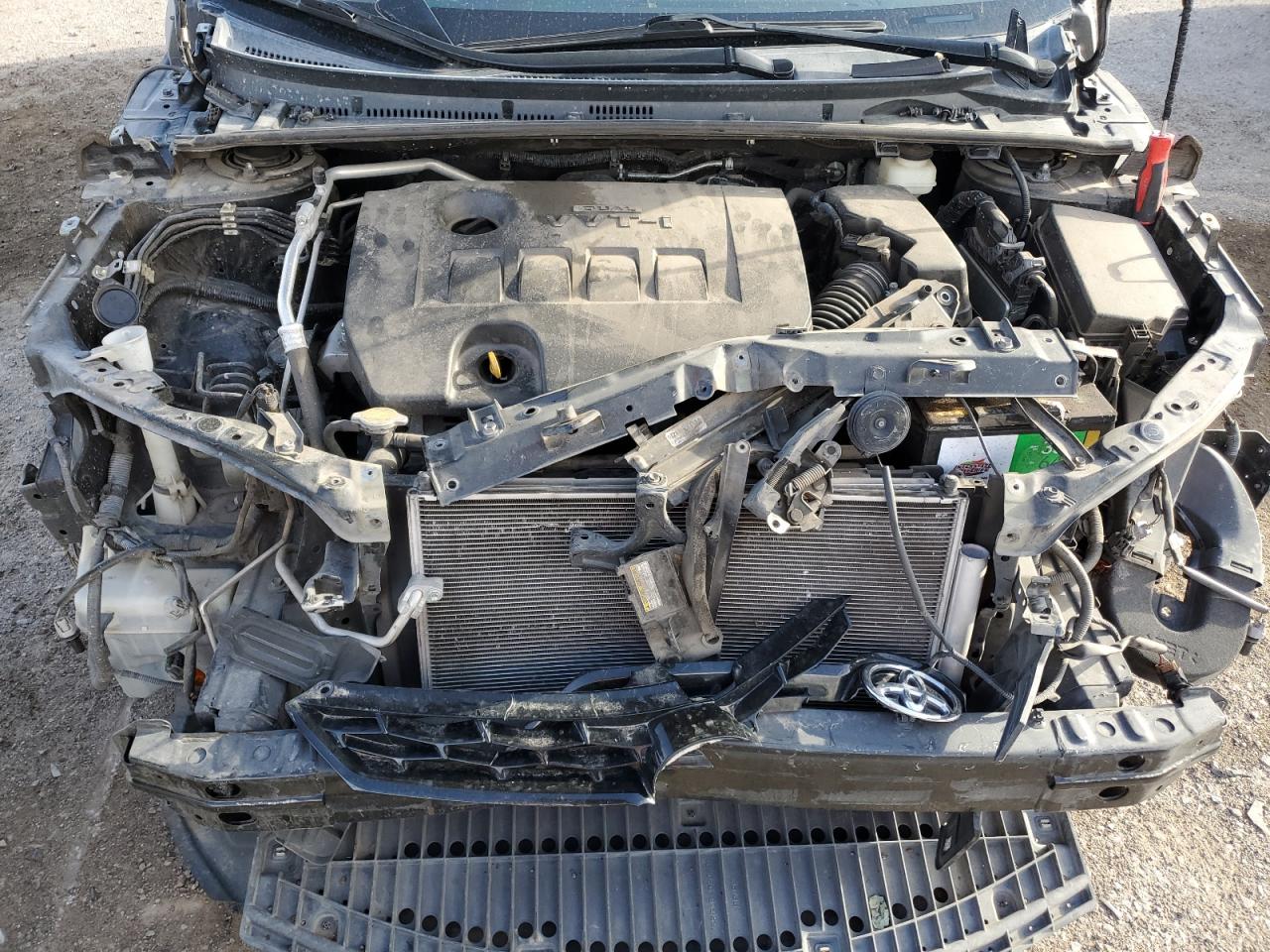 2014 Toyota Corolla VIN 2T1BURHE4EC136839 Copart auction photo, front end damage thumbnail 11