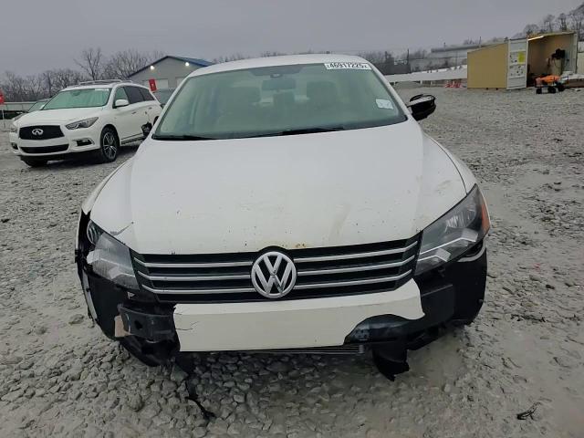 2014 Volkswagen Passat VIN 1VWAT7A33EC058197 Copart auction photo, front end / side damage thumbnail 11