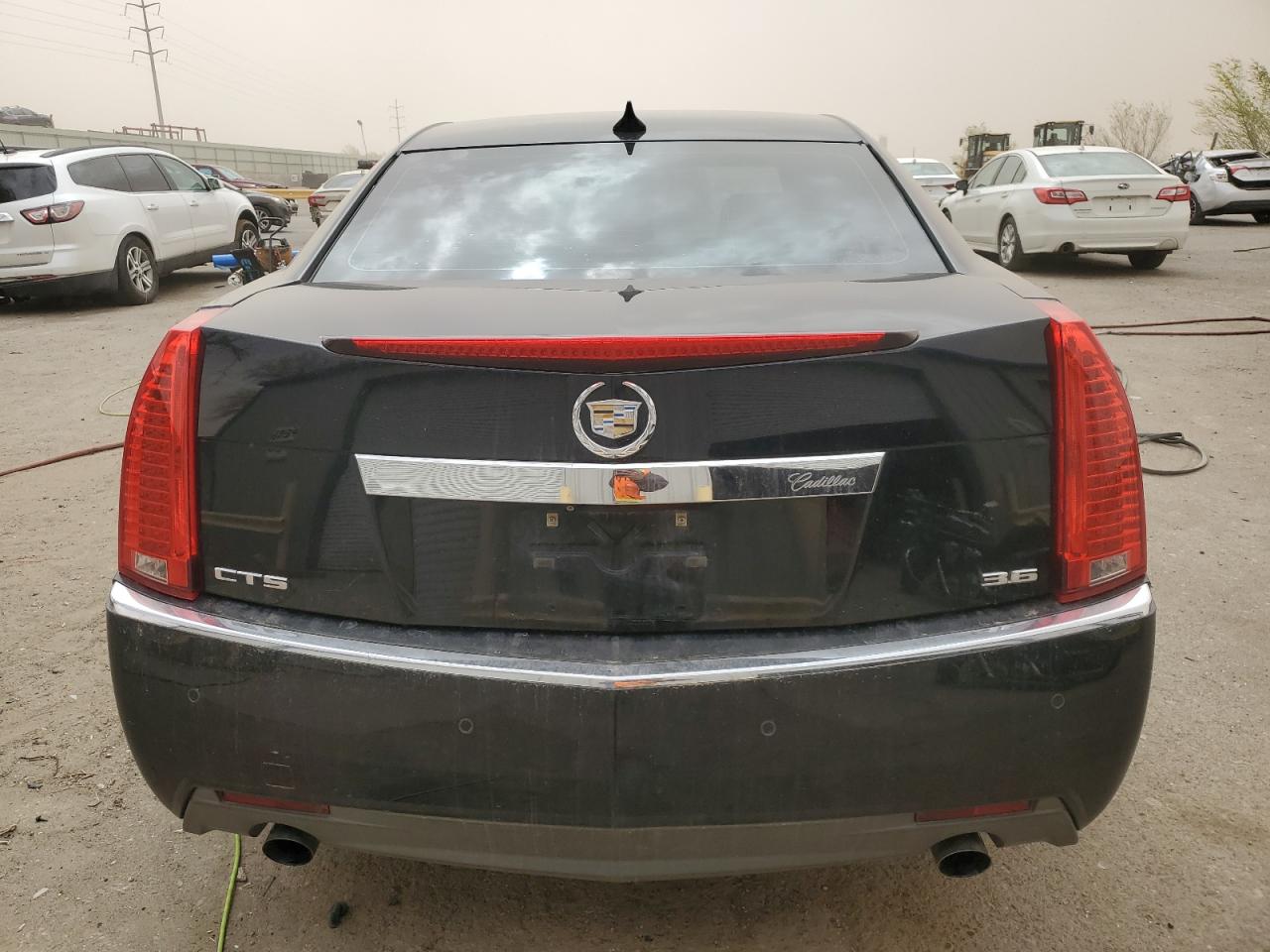 2011 Cadillac CTS VIN 1G6DK5ED0B0152788 Copart auction photo, top/roof / side damage thumbnail 6