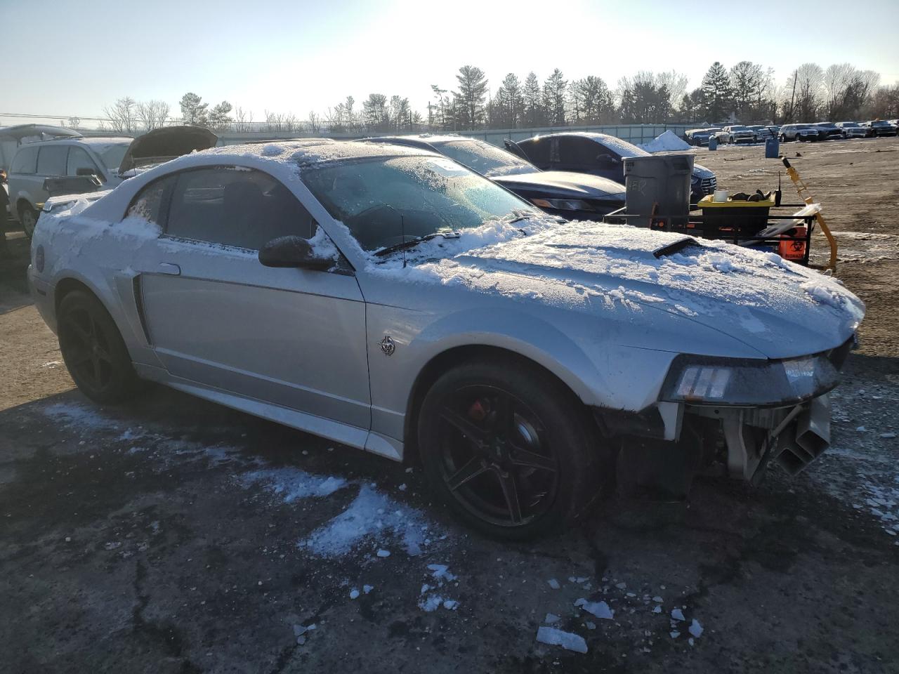 1999 Ford Mustang VIN 1FAFP42X6XF159917 Copart auction photo, front end damage thumbnail 4