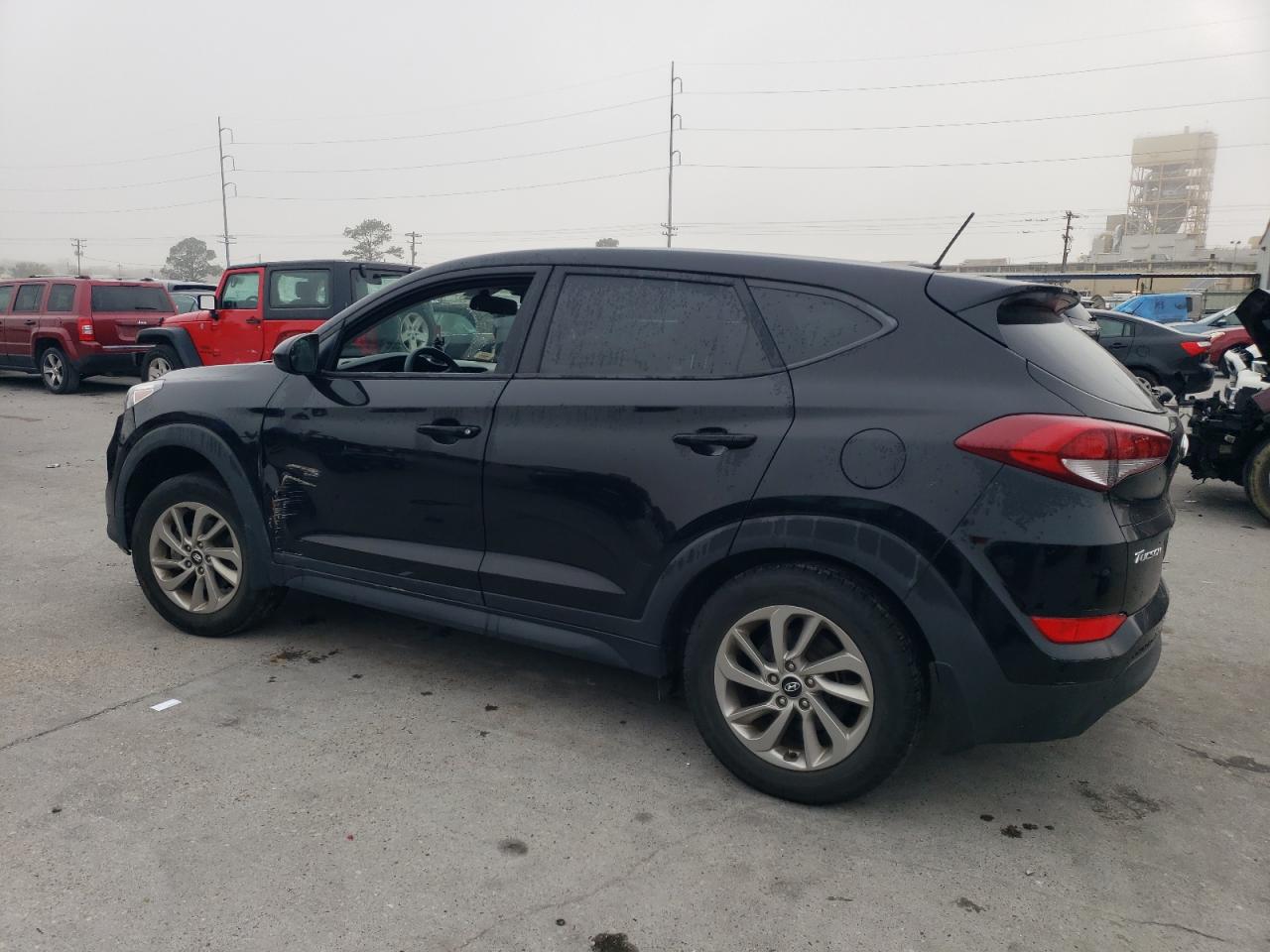 2017 Hyundai Tucson VIN KM8J23A44HU533101 Copart auction photo, side / all over damage thumbnail 2