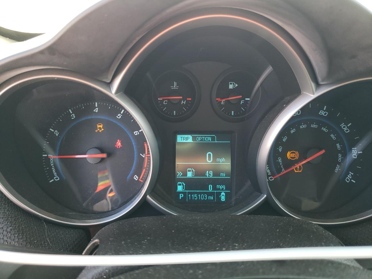2014 Chevrolet Cruze VIN 1G1PC5SB1E7269116 Copart auction photo, rear end damage thumbnail 9