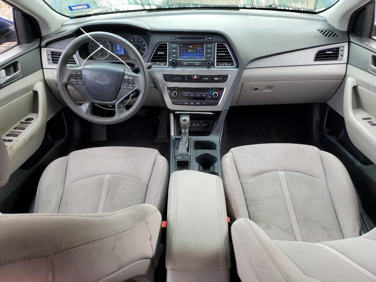 2015 Hyundai Sonata VIN 5NPE24AF0FH180943 Copart auction photo, front end damage thumbnail 8