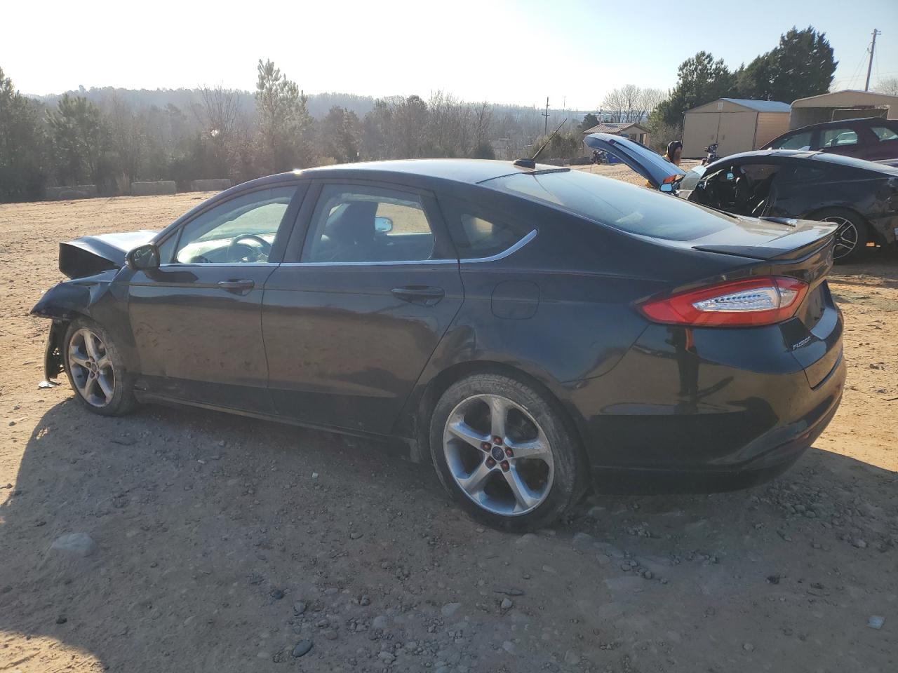 2014 Ford Fusion VIN 3FA6P0H76ER342881 Copart auction photo, front end damage thumbnail 2