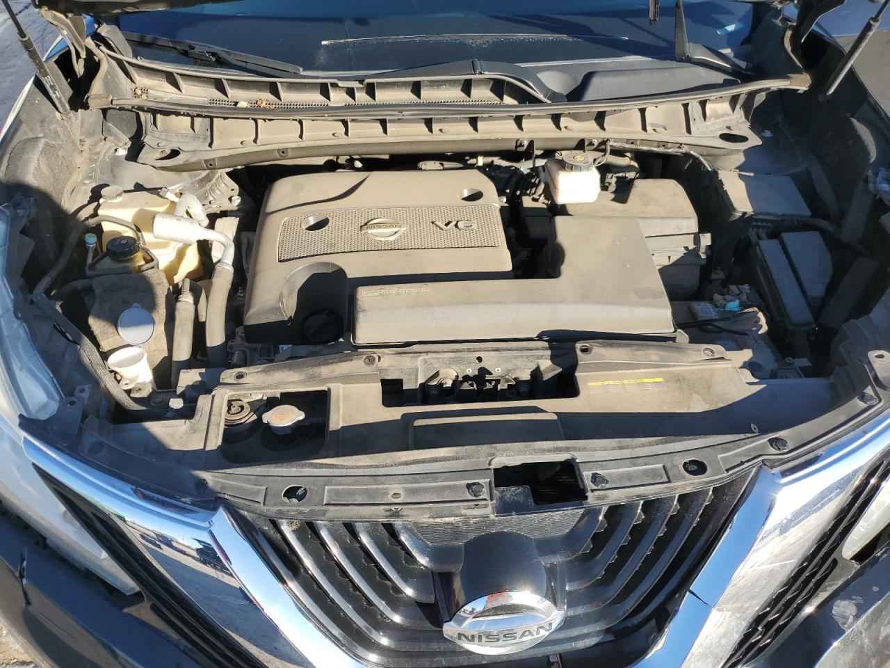2017 Nissan Murano VIN 5N1AZ2MH2HN101315 Copart auction photo, front end damage thumbnail 14