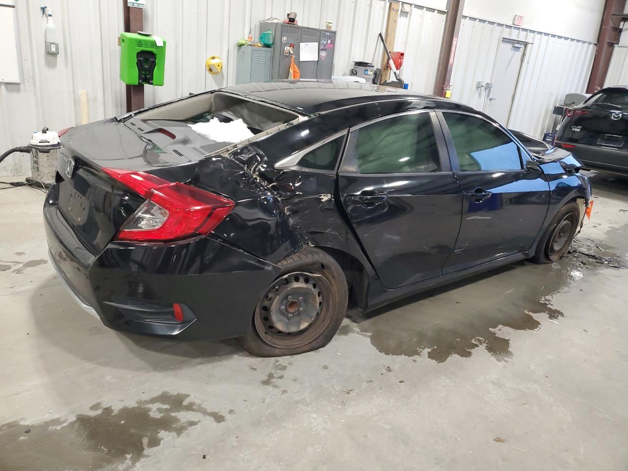 2020 Honda Civic VIN 2HGFC2F60LH504185 Copart auction photo, front end / rear end damage thumbnail 3