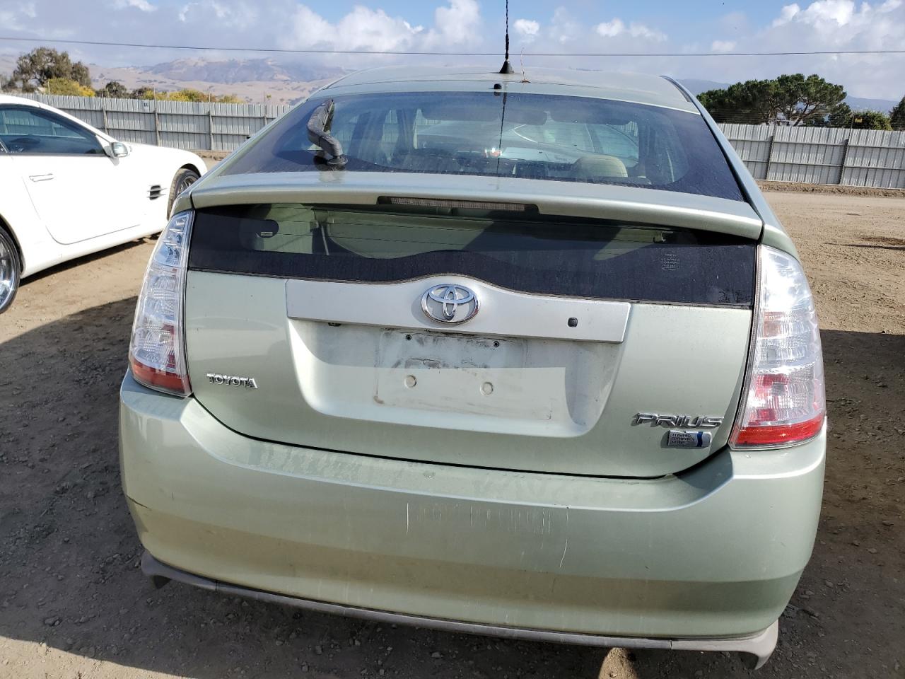 2008 Toyota Prius VIN JTDKB20U683438291 Copart auction photo, front end damage thumbnail 6