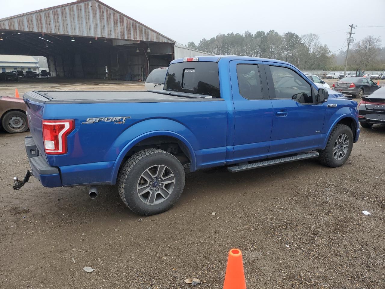 2017 Ford F-150 VIN 1FTEX1EP1HKD79832 Copart auction photo, all over damage thumbnail 3