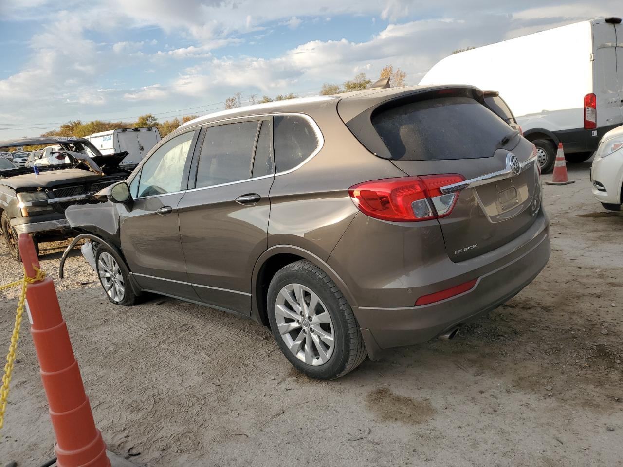 2017 Buick Envision VIN LRBFXBSA0HD241180 Copart auction photo, front end damage thumbnail 2