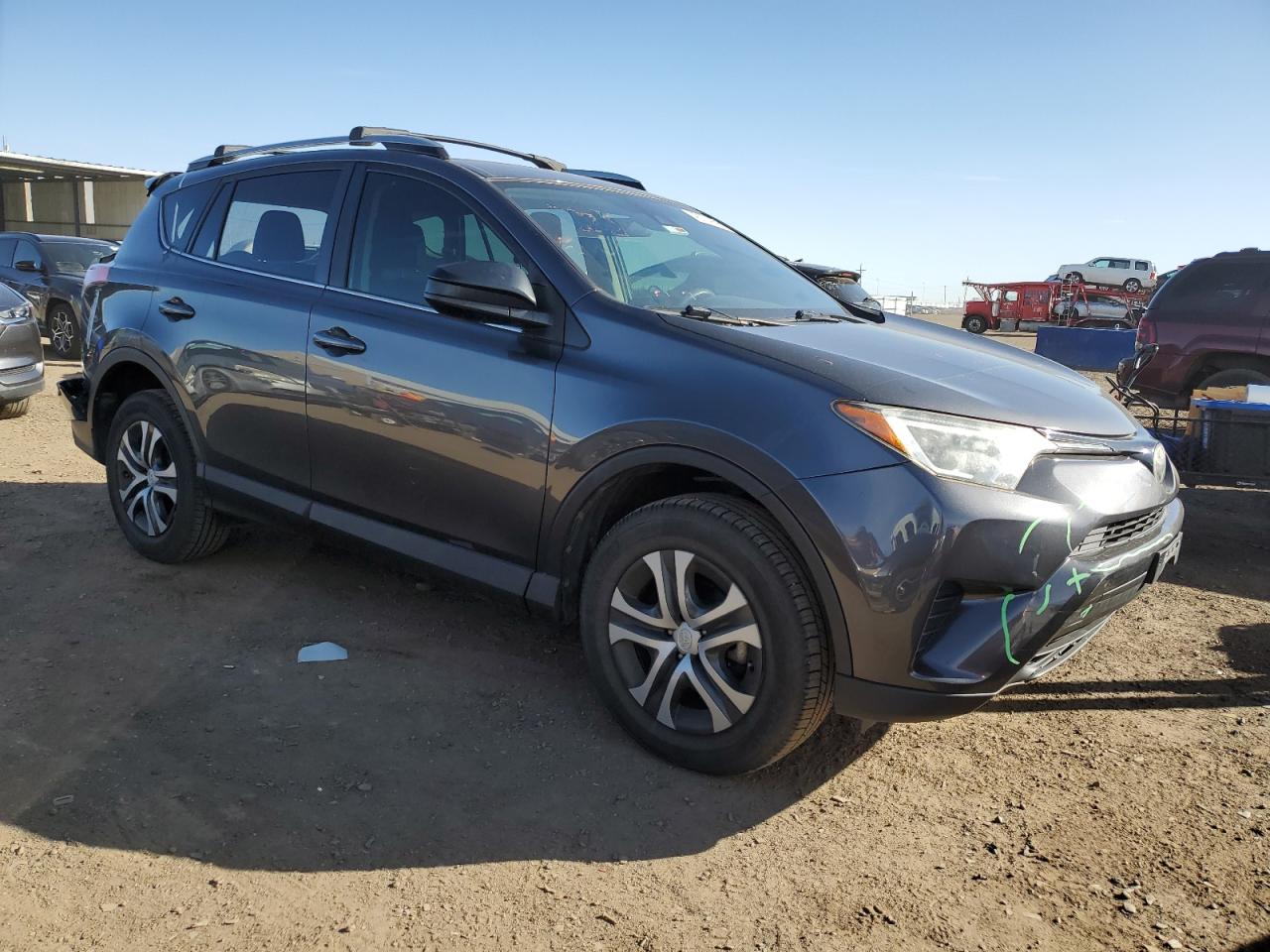 2017 Toyota RAV 4 VIN JTMBFREV5HJ159683 Copart auction photo, rear end damage thumbnail 4