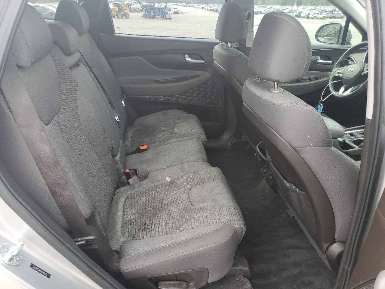 2020 Hyundai Santa Fe VIN 5NMS33AD6LH193536 Copart auction photo, side / rear end damage thumbnail 11