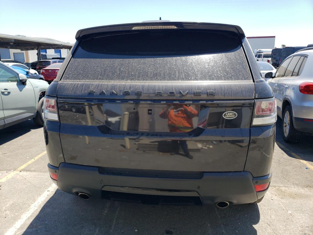 2015 Land Rover Range Rover VIN SALWR2VF5FA519324 Copart auction photo, front end / side damage thumbnail 6