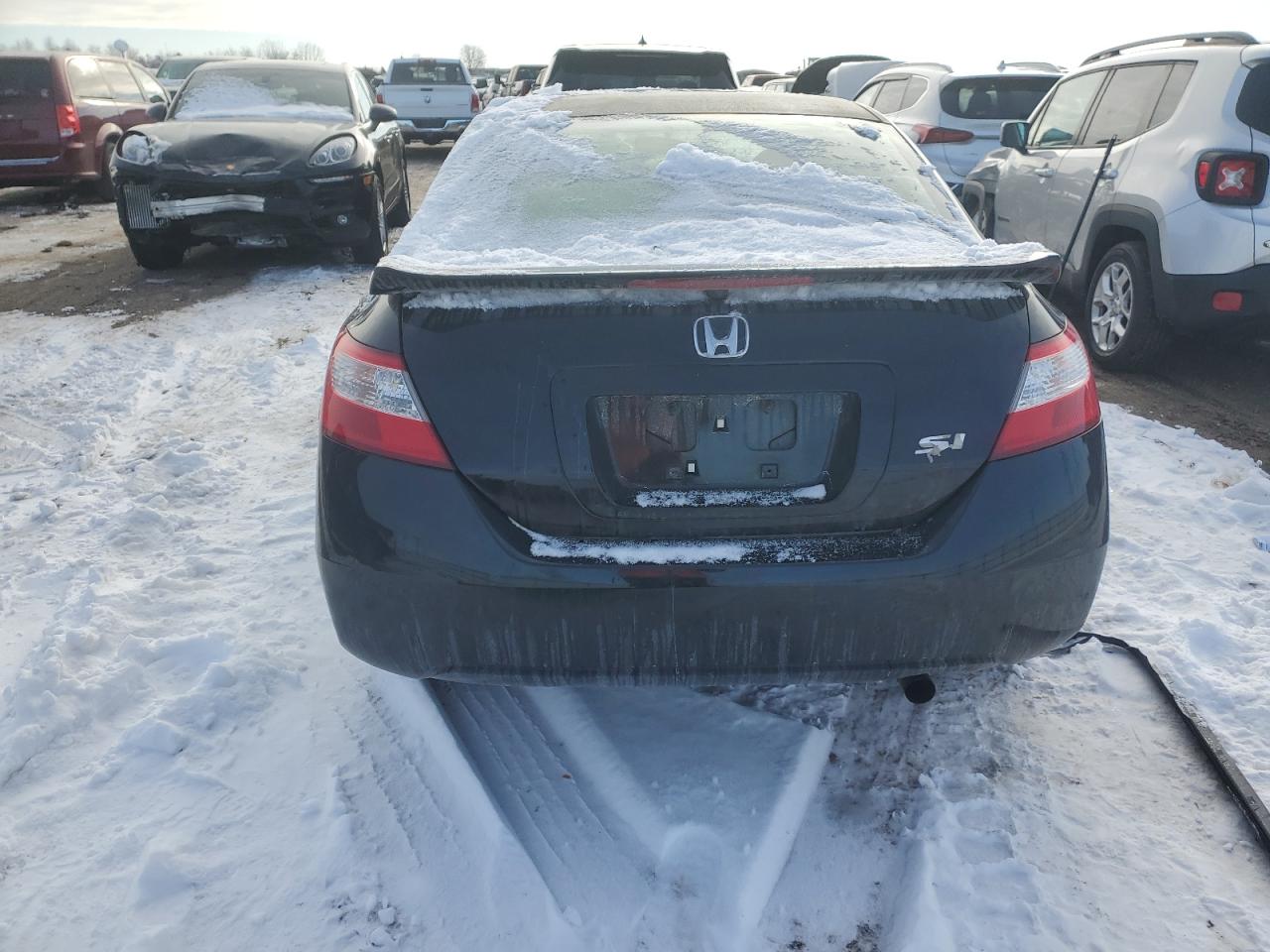2008 Honda Civic VIN 2HGFG21588H708260 Copart auction photo, front end / minor dent/scratches damage thumbnail 6
