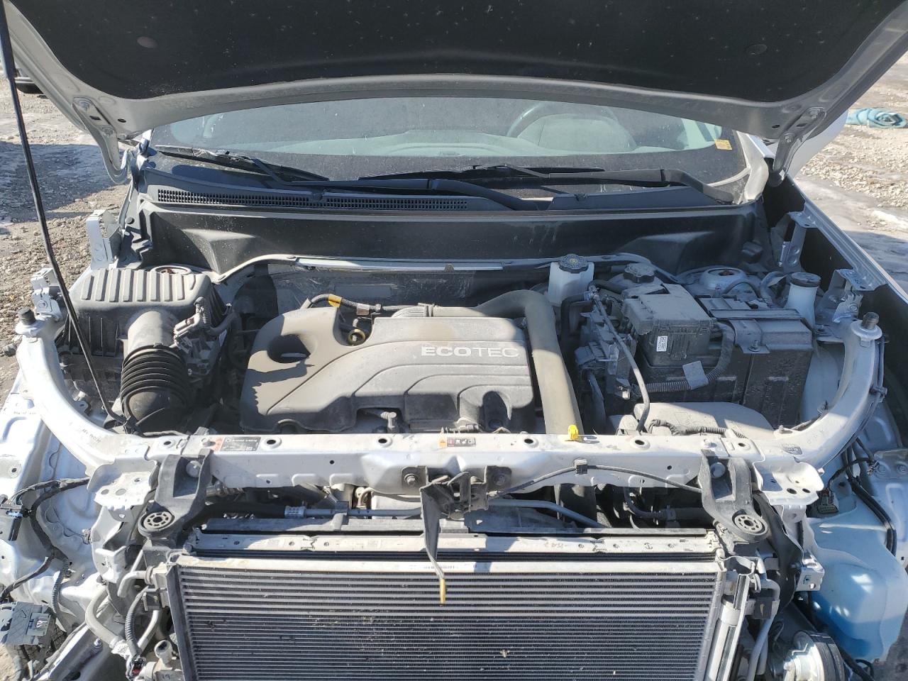 2022 Chevrolet Equinox VIN 3GNAXKEV5NL116165 Copart auction photo, front end damage thumbnail 11