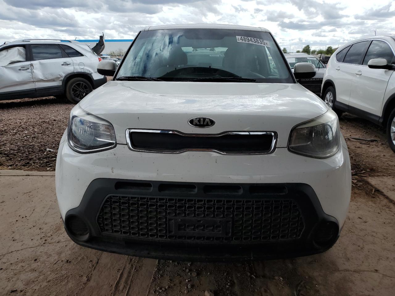 2016 KIA Soul VIN KNDJN2A2XG7274163 Copart auction photo, rear end damage thumbnail 5