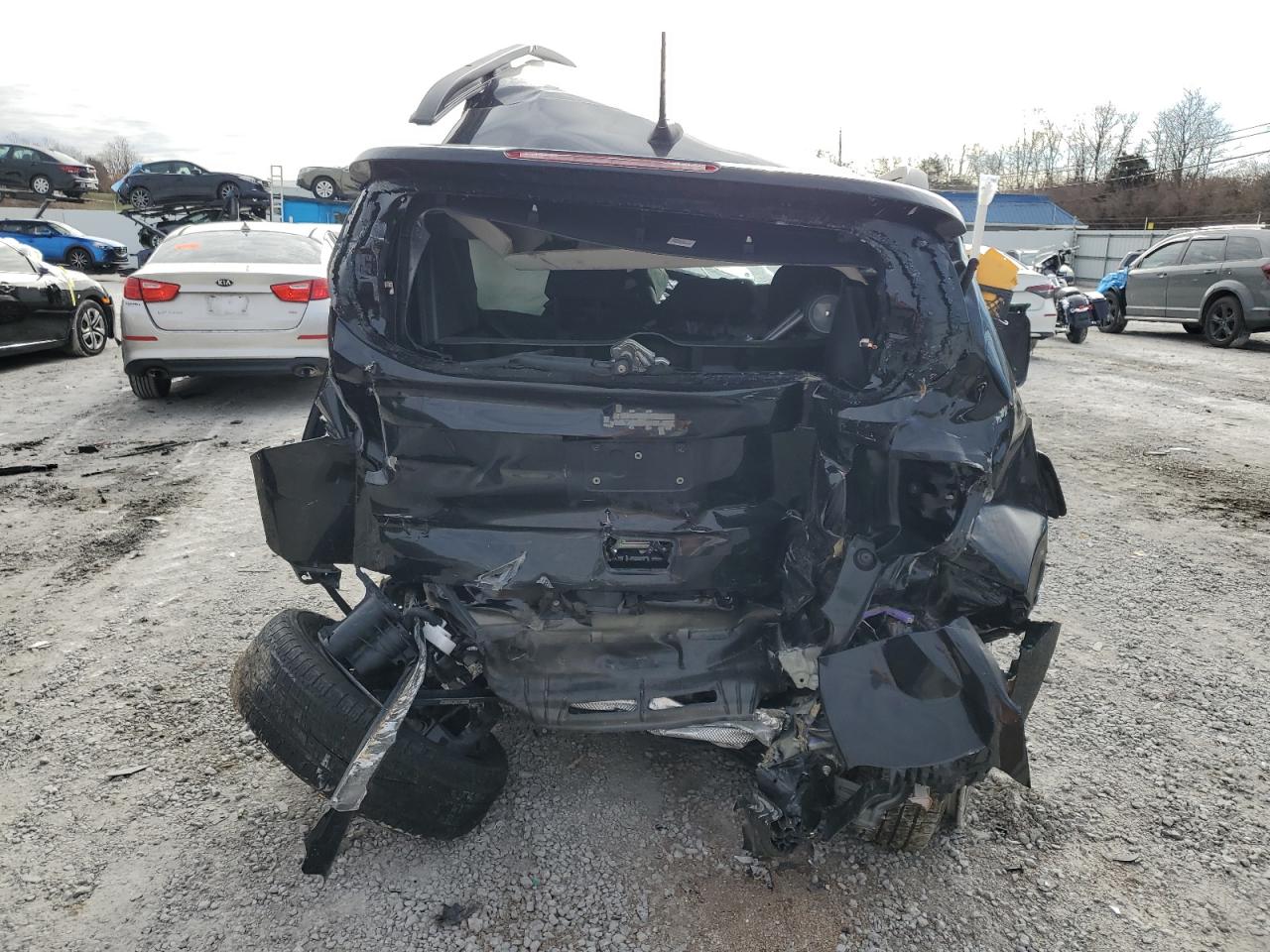 2019 Jeep Renegade VIN ZACNJABB6KPK90617 Copart auction photo, all over damage thumbnail 6