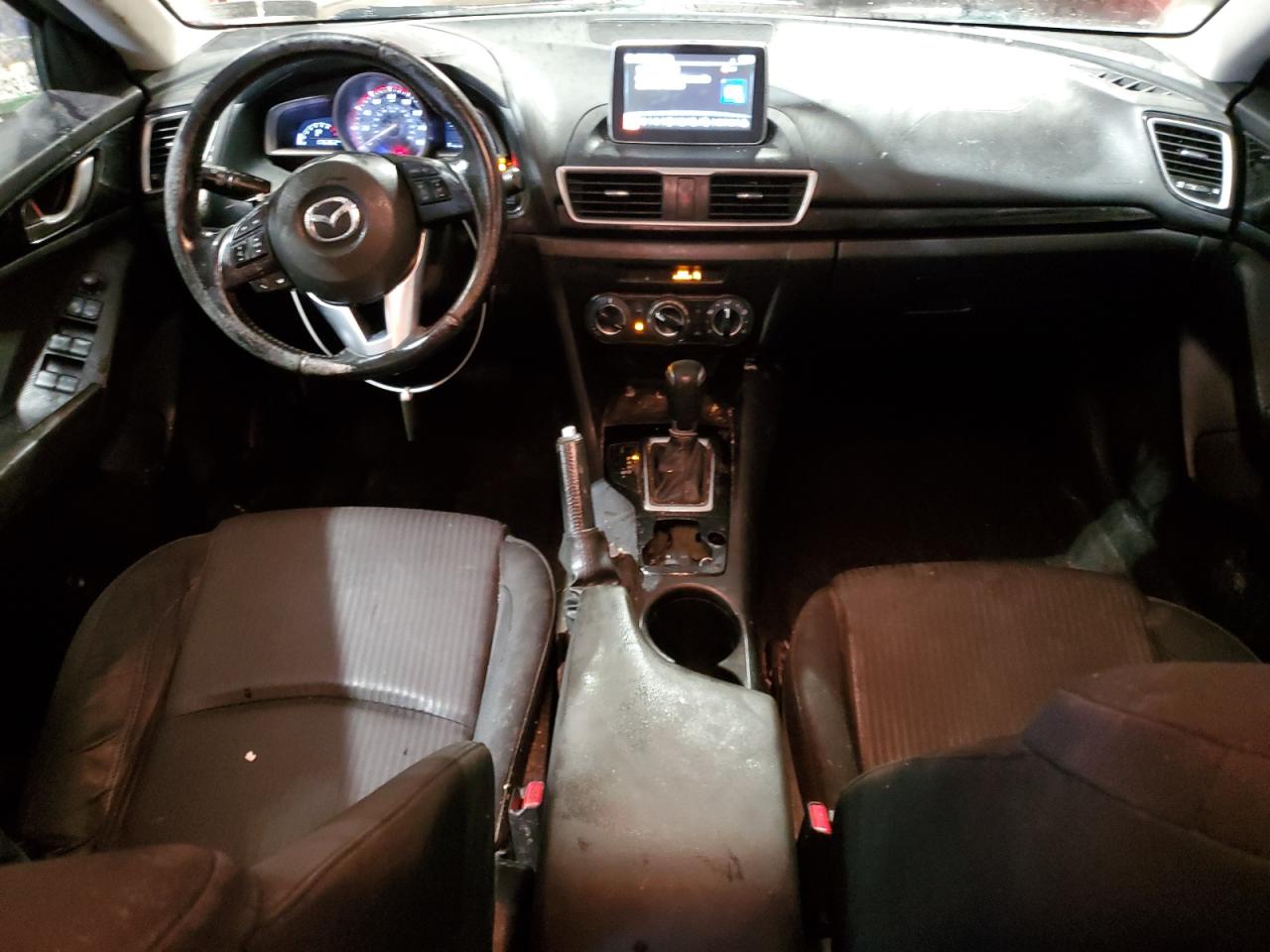 2015 Mazda 3 VIN JM1BM1V70F1257106 Copart auction photo, front end damage thumbnail 8