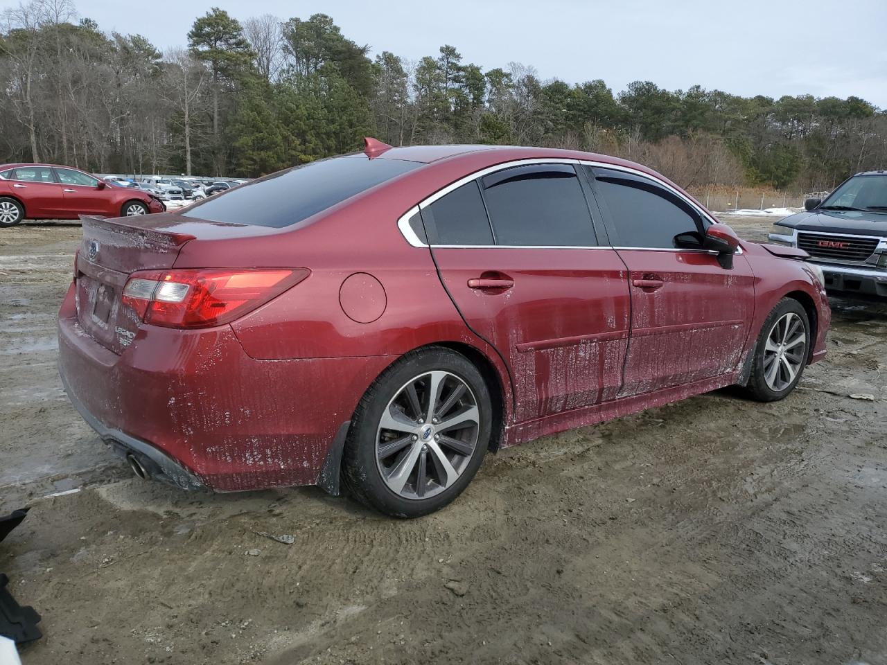 2018 Subaru Legacy VIN 4S3BNEN60J3003470 Copart auction photo, front end / minor dent/scratches damage thumbnail 3