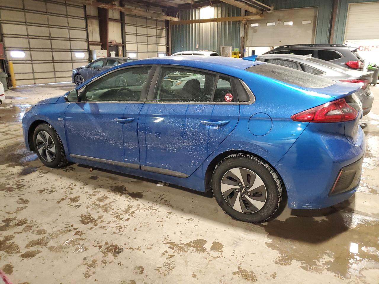2018 Hyundai IONIQ VIN KMHC75LC9JU091710 Copart auction photo, front end / minor dent/scratches damage thumbnail 2