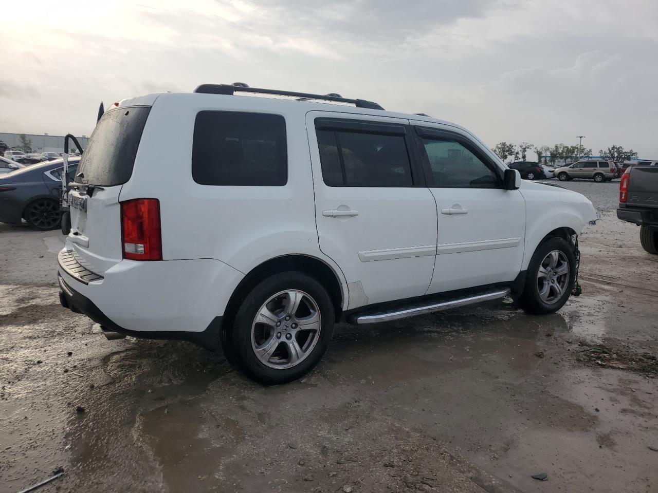 2012 Honda Pilot VIN 5FNYF3H53CB033826 Copart auction photo, front end damage thumbnail 3
