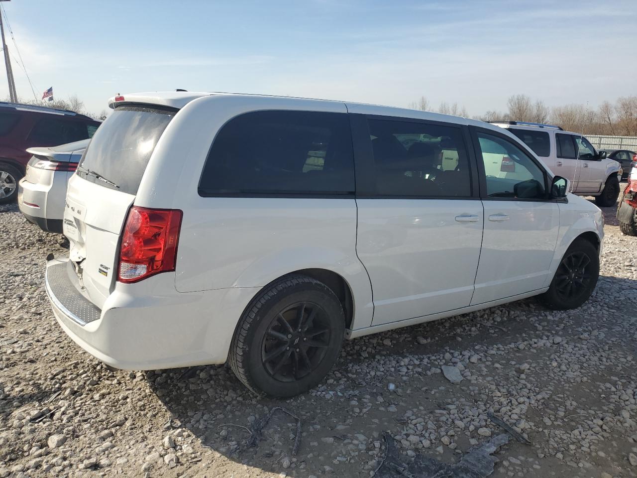 2019 Dodge Caravan VIN 2C4RDGEG7KR712251 Copart auction photo, rear end damage thumbnail 3