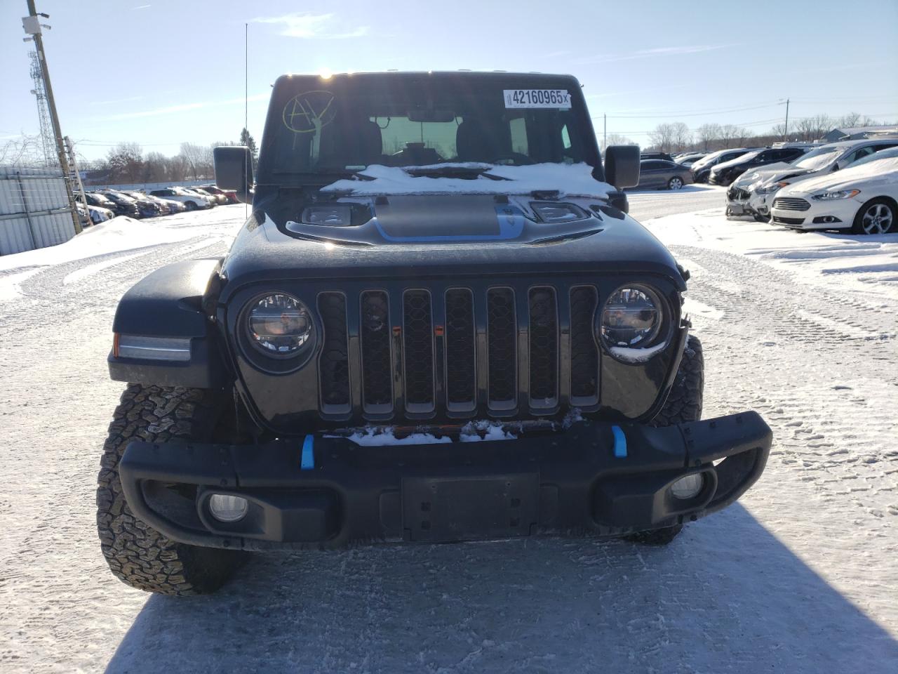 2021 Jeep Wrangler VIN 1C4JJXR61MW658687 Copart auction photo, mechanical / side damage thumbnail 5