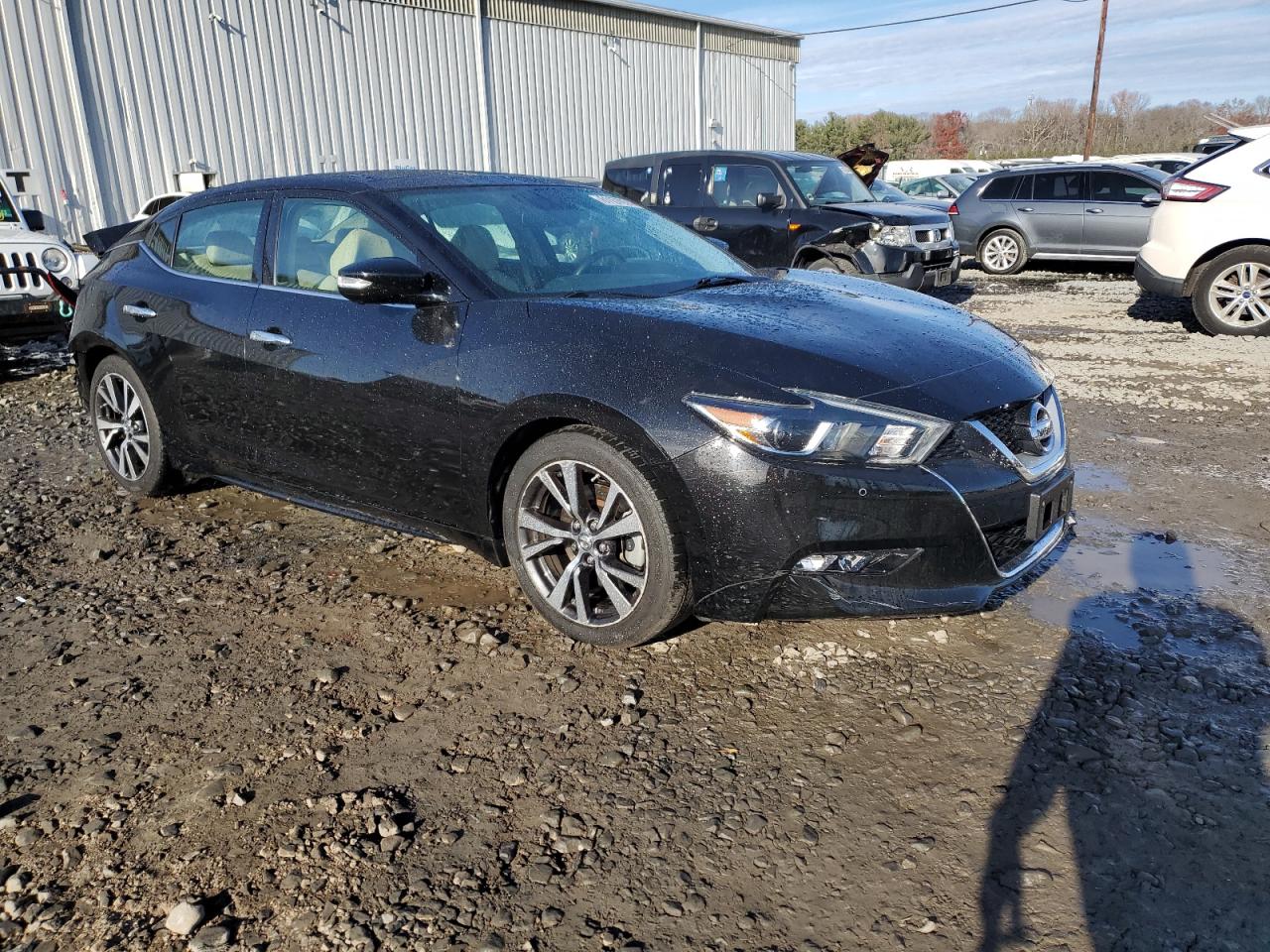 2017 Nissan Maxima VIN 1N4AA6AP3HC366714 Copart auction photo, rear end damage thumbnail 4