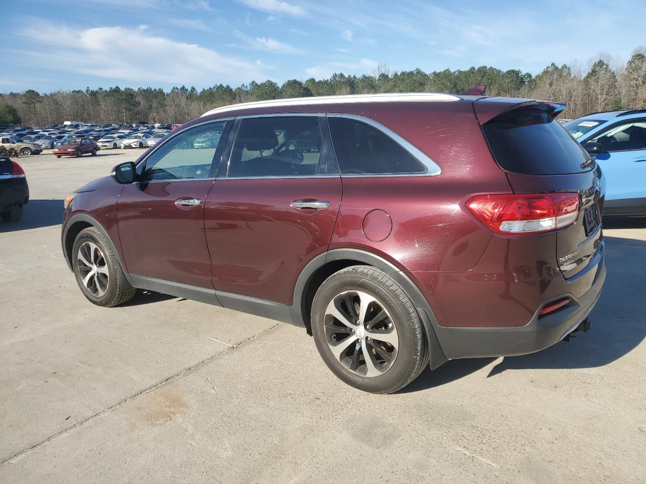 2018 KIA Sorento VIN 5XYPH4A5XJG349798 Copart auction photo, front end damage thumbnail 2