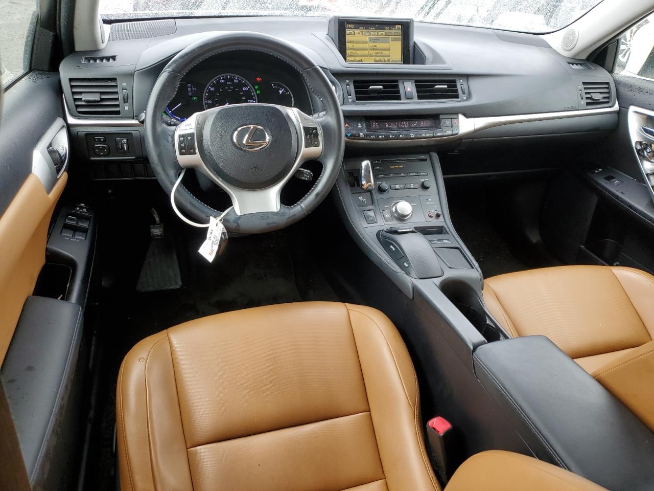 2012 Lexus CT VIN JTHKD5BH9C2080211 Copart auction photo, front end / minor dent/scratches damage thumbnail 8
